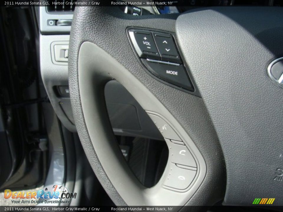 2011 Hyundai Sonata GLS Harbor Gray Metallic / Gray Photo #14