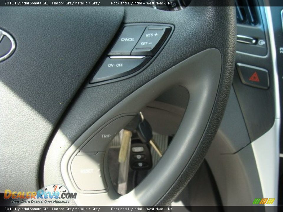 2011 Hyundai Sonata GLS Harbor Gray Metallic / Gray Photo #15