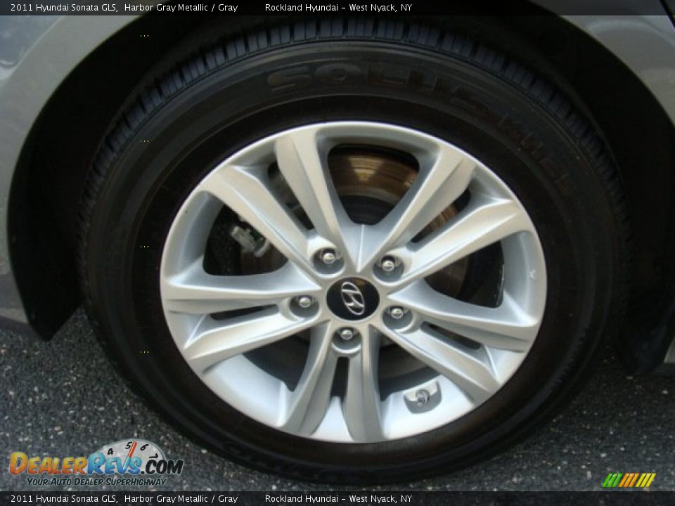 2011 Hyundai Sonata GLS Harbor Gray Metallic / Gray Photo #27
