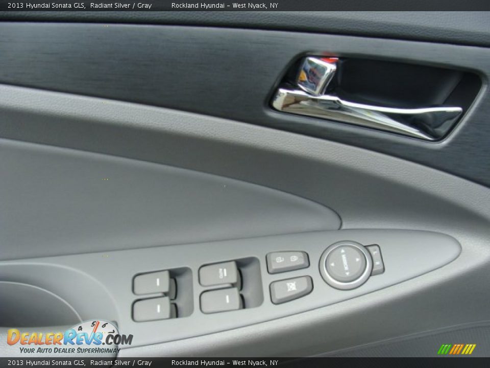 2013 Hyundai Sonata GLS Radiant Silver / Gray Photo #8