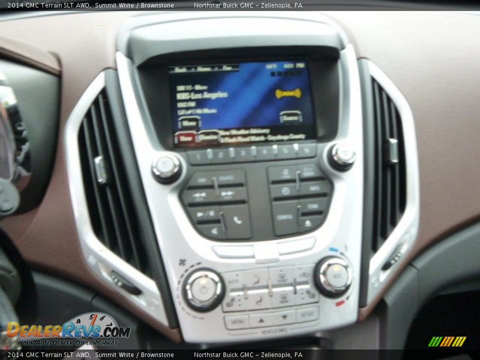 2014 GMC Terrain SLT AWD Summit White / Brownstone Photo #15