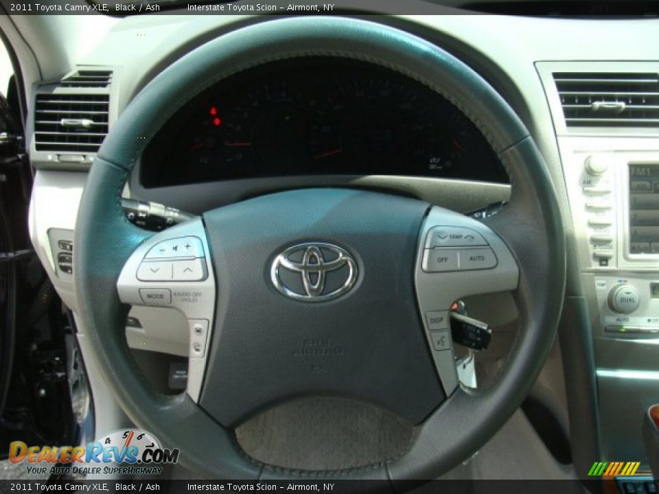 2011 Toyota Camry XLE Black / Ash Photo #13