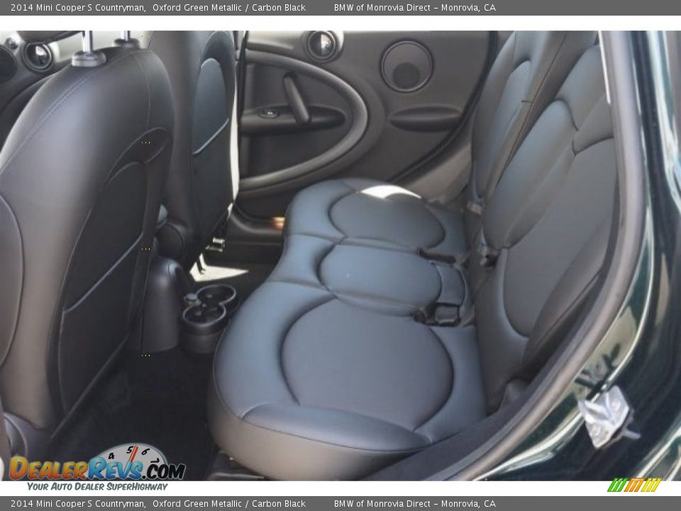 2014 Mini Cooper S Countryman Oxford Green Metallic / Carbon Black Photo #5