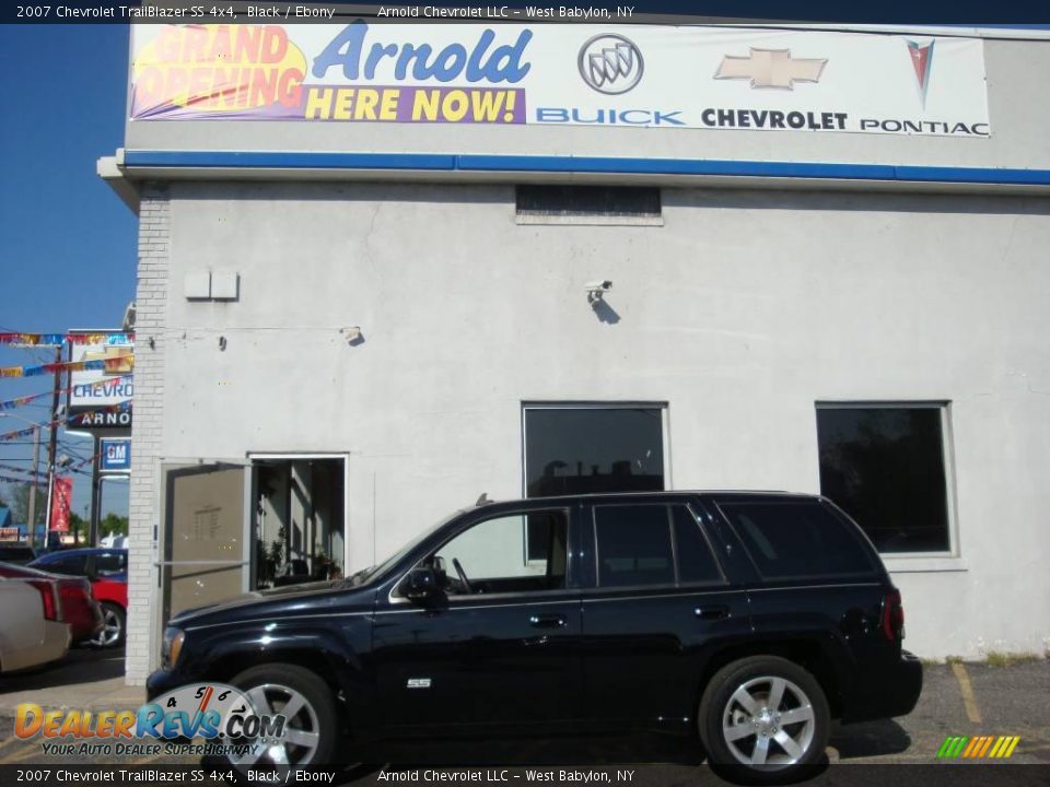 2007 Chevrolet TrailBlazer SS 4x4 Black / Ebony Photo #3