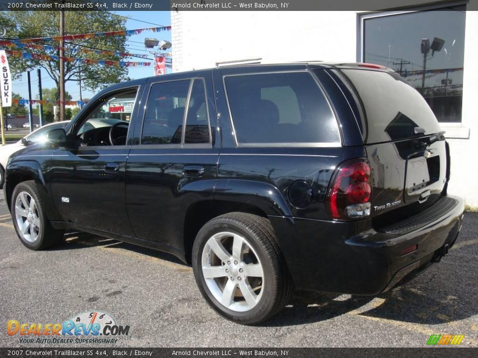 2007 Chevrolet TrailBlazer SS 4x4 Black / Ebony Photo #4