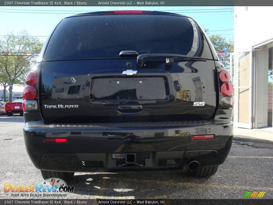 2007 Chevrolet TrailBlazer SS 4x4 Black / Ebony Photo #5
