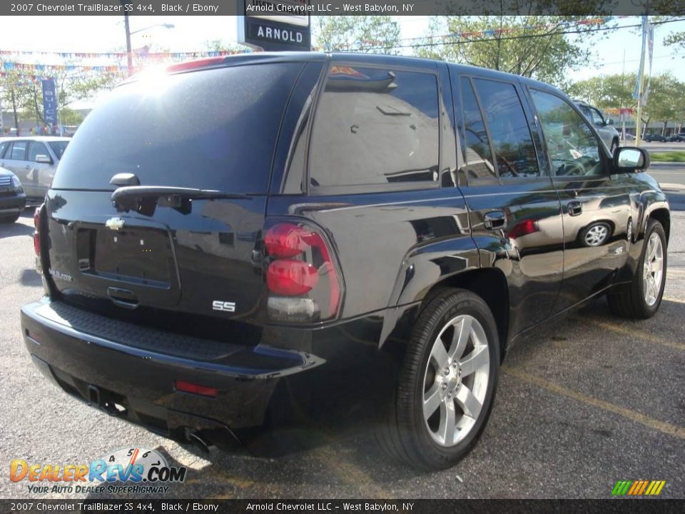 2007 Chevrolet TrailBlazer SS 4x4 Black / Ebony Photo #6