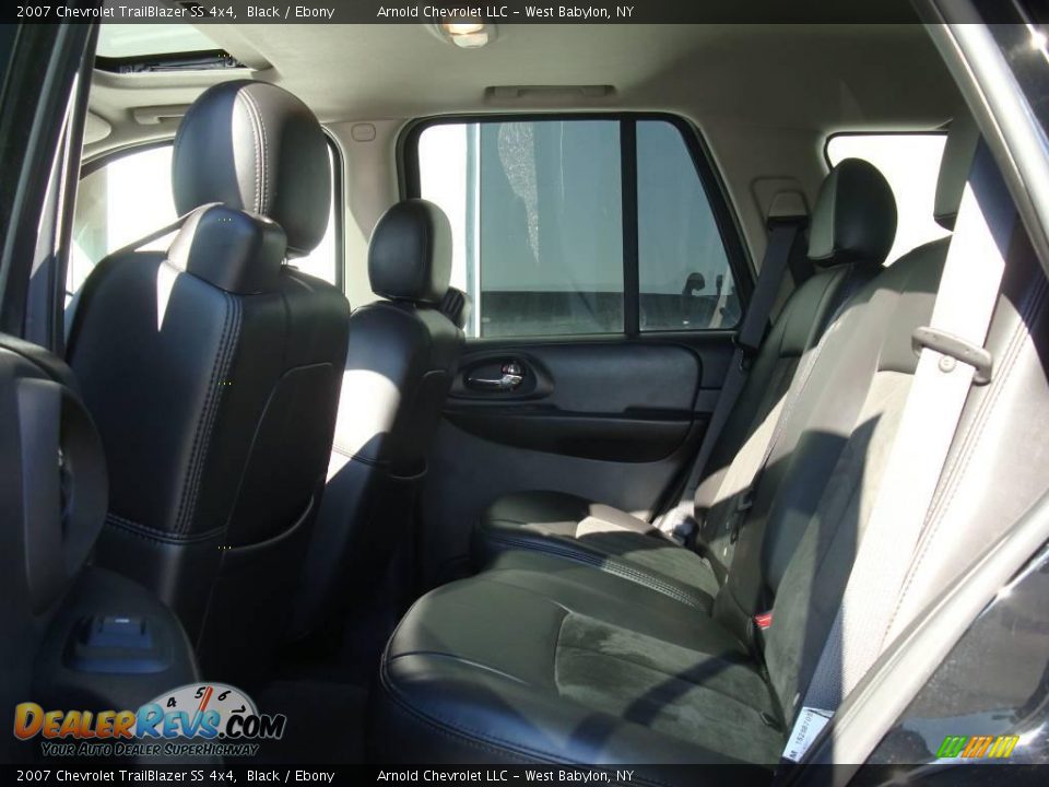 2007 Chevrolet TrailBlazer SS 4x4 Black / Ebony Photo #13