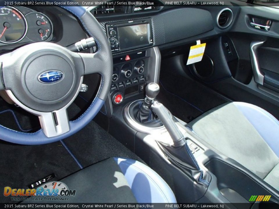 Dashboard of 2015 Subaru BRZ Series.Blue Special Edition Photo #5