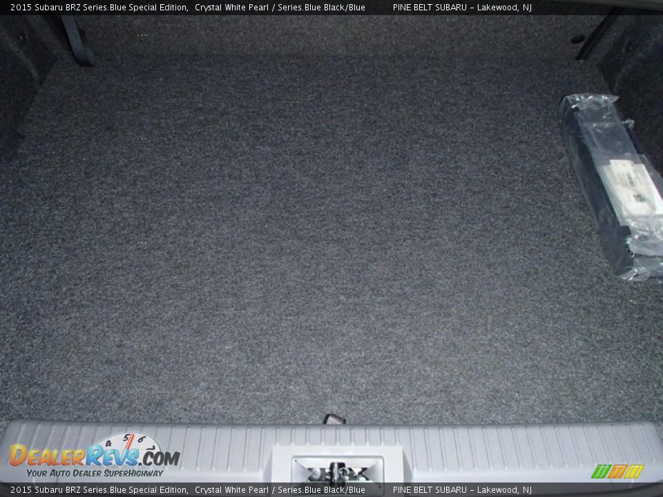 2015 Subaru BRZ Series.Blue Special Edition Crystal White Pearl / Series.Blue Black/Blue Photo #7