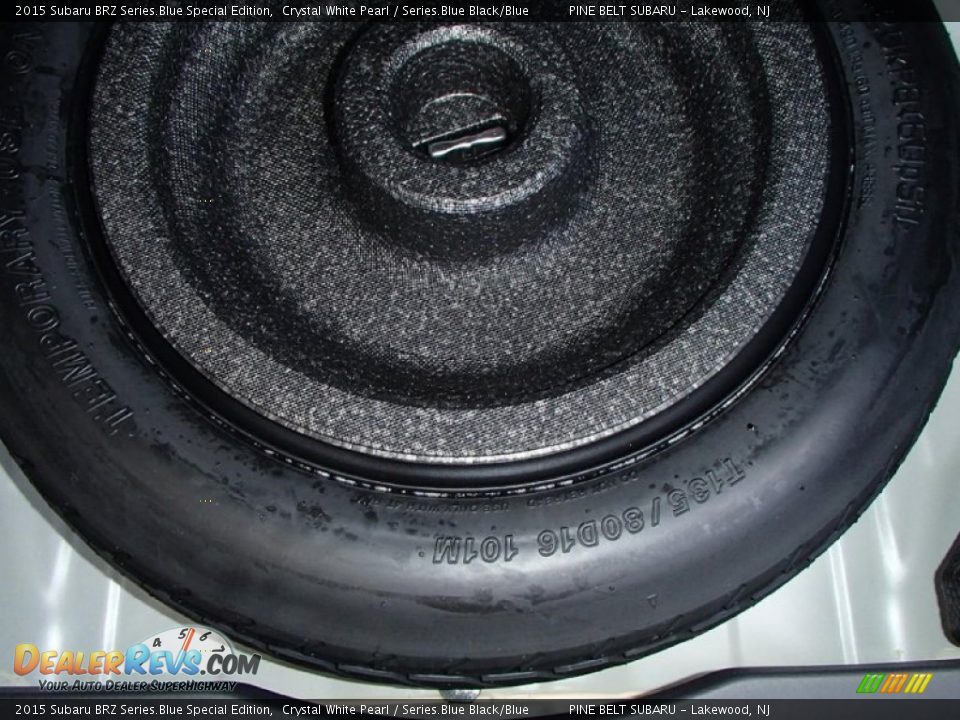 2015 Subaru BRZ Series.Blue Special Edition Crystal White Pearl / Series.Blue Black/Blue Photo #8