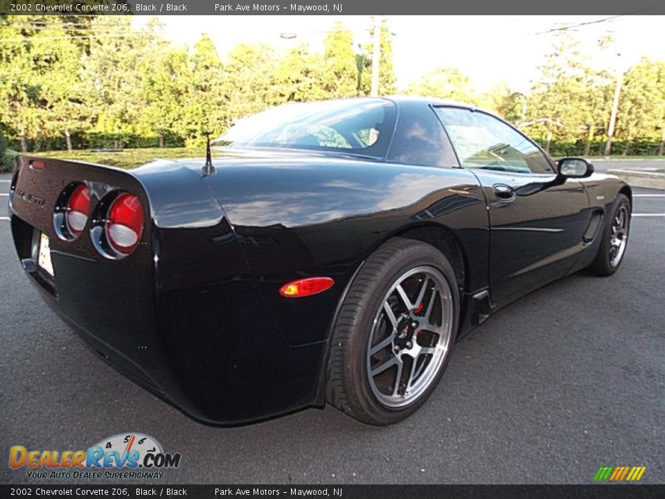 2002 Chevrolet Corvette Z06 Black / Black Photo #5