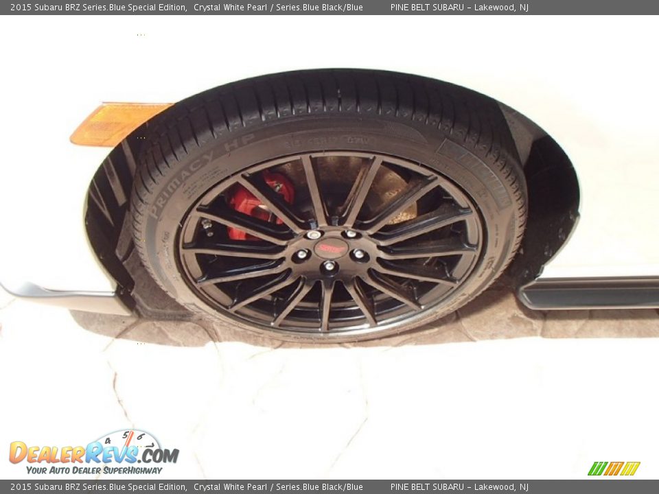 2015 Subaru BRZ Series.Blue Special Edition Crystal White Pearl / Series.Blue Black/Blue Photo #11