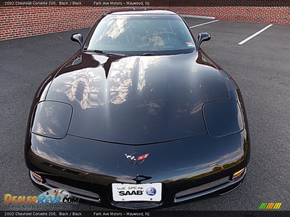 2002 Chevrolet Corvette Z06 Black / Black Photo #9