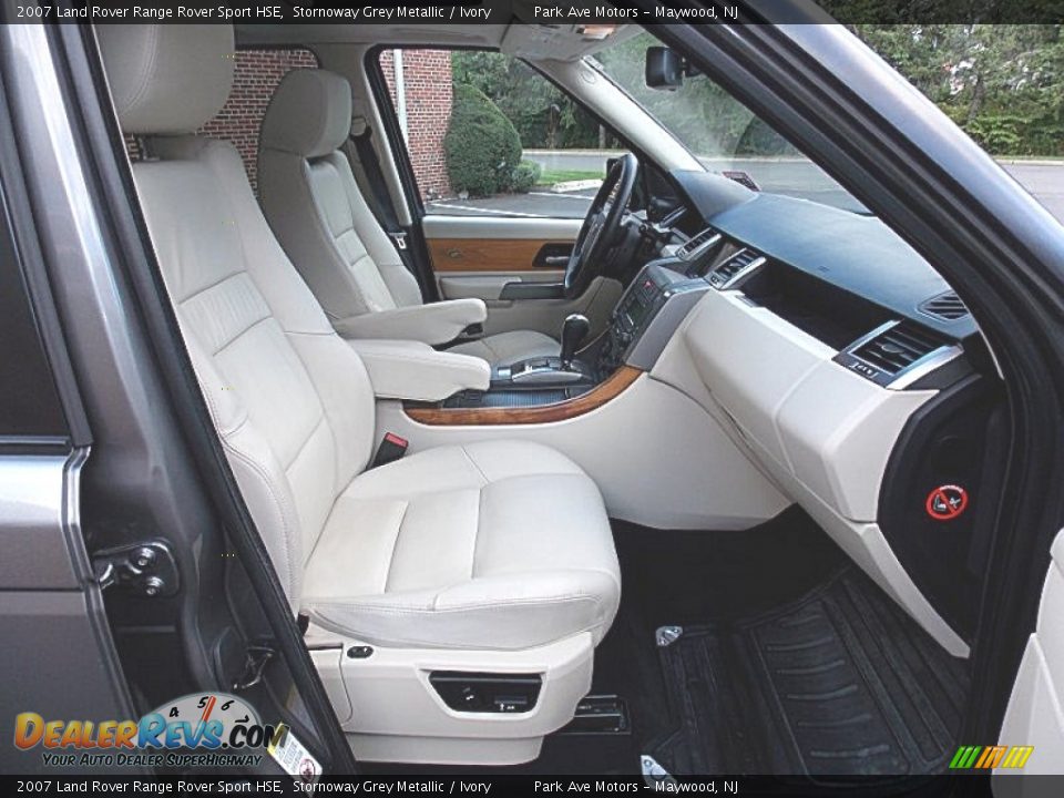 Front Seat of 2007 Land Rover Range Rover Sport HSE Photo #22