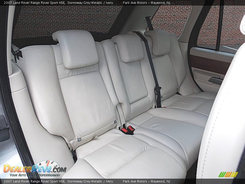 Rear Seat of 2007 Land Rover Range Rover Sport HSE Photo #26
