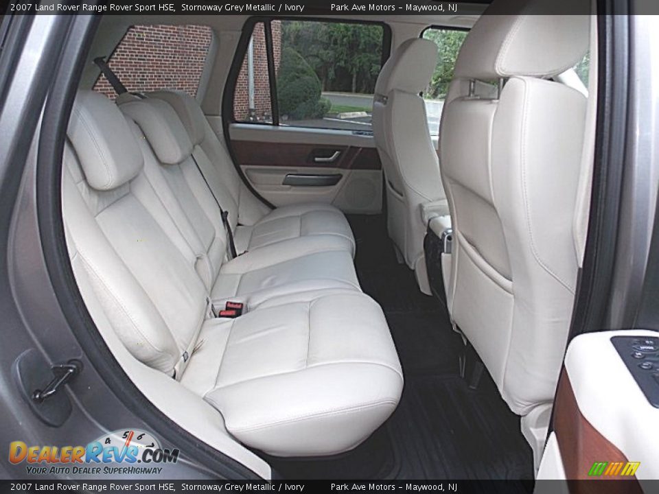 Rear Seat of 2007 Land Rover Range Rover Sport HSE Photo #27