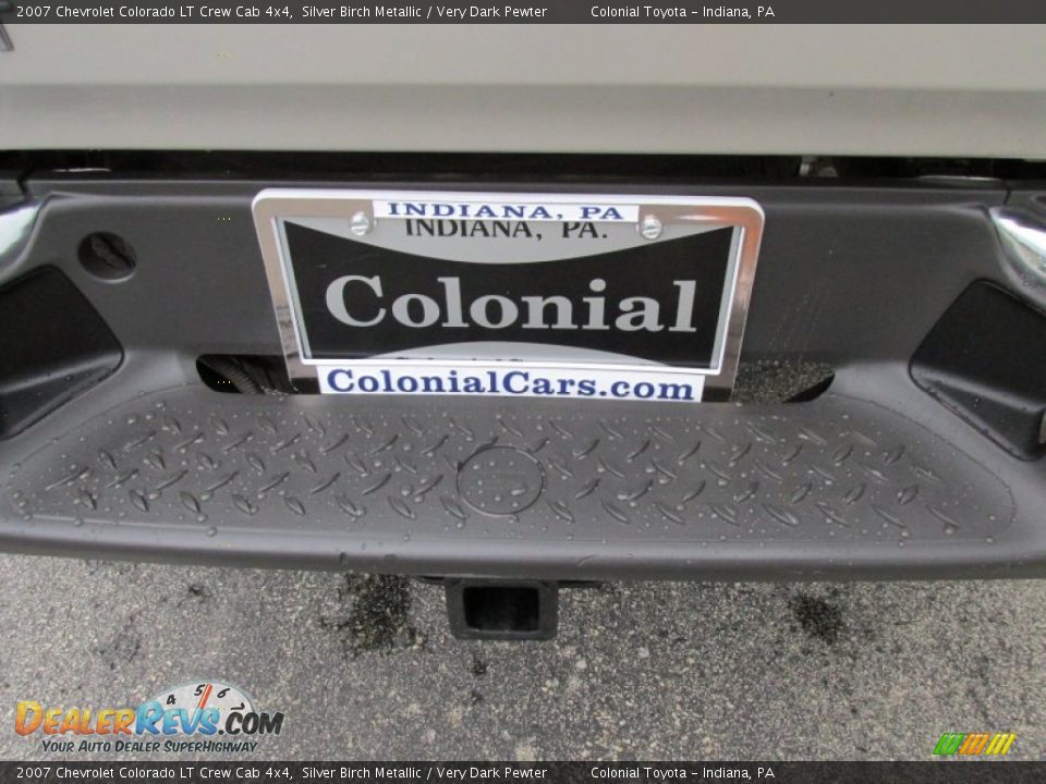 2007 Chevrolet Colorado LT Crew Cab 4x4 Silver Birch Metallic / Very Dark Pewter Photo #6
