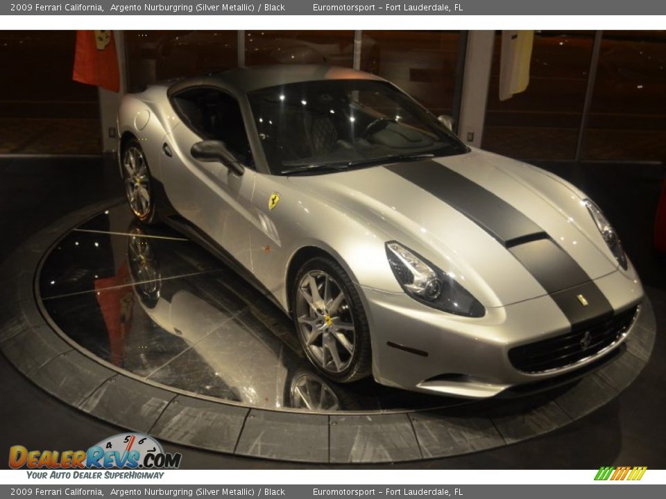 2009 Ferrari California Argento Nurburgring (Silver Metallic) / Black Photo #40