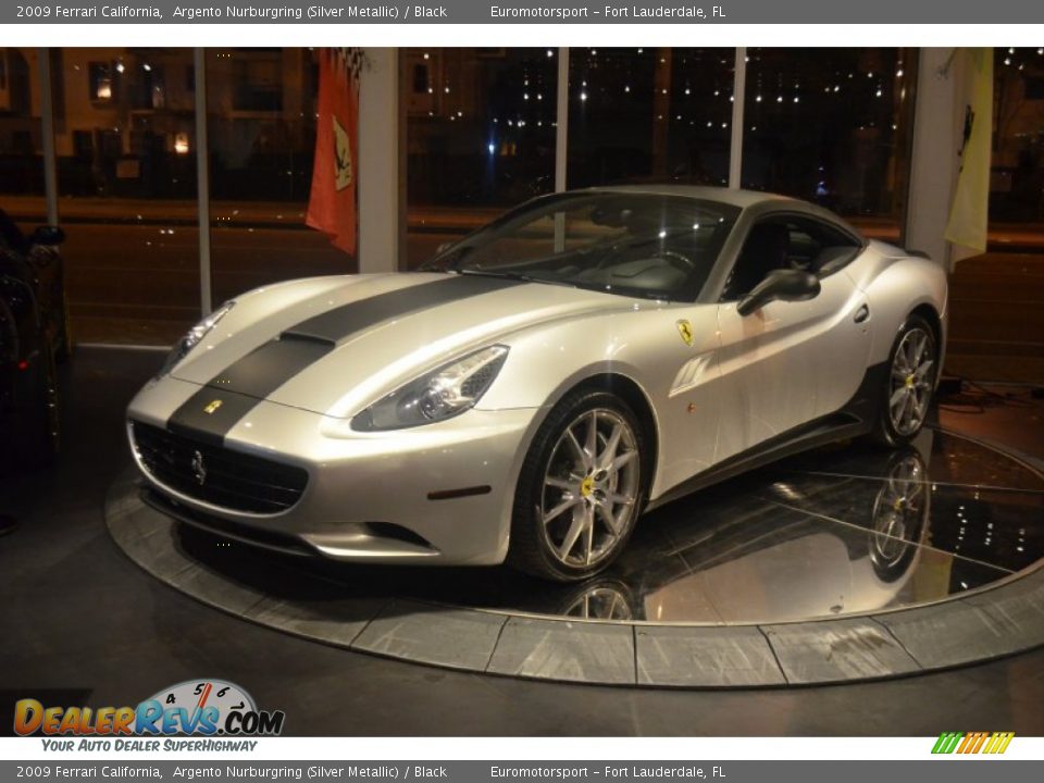 2009 Ferrari California Argento Nurburgring (Silver Metallic) / Black Photo #54