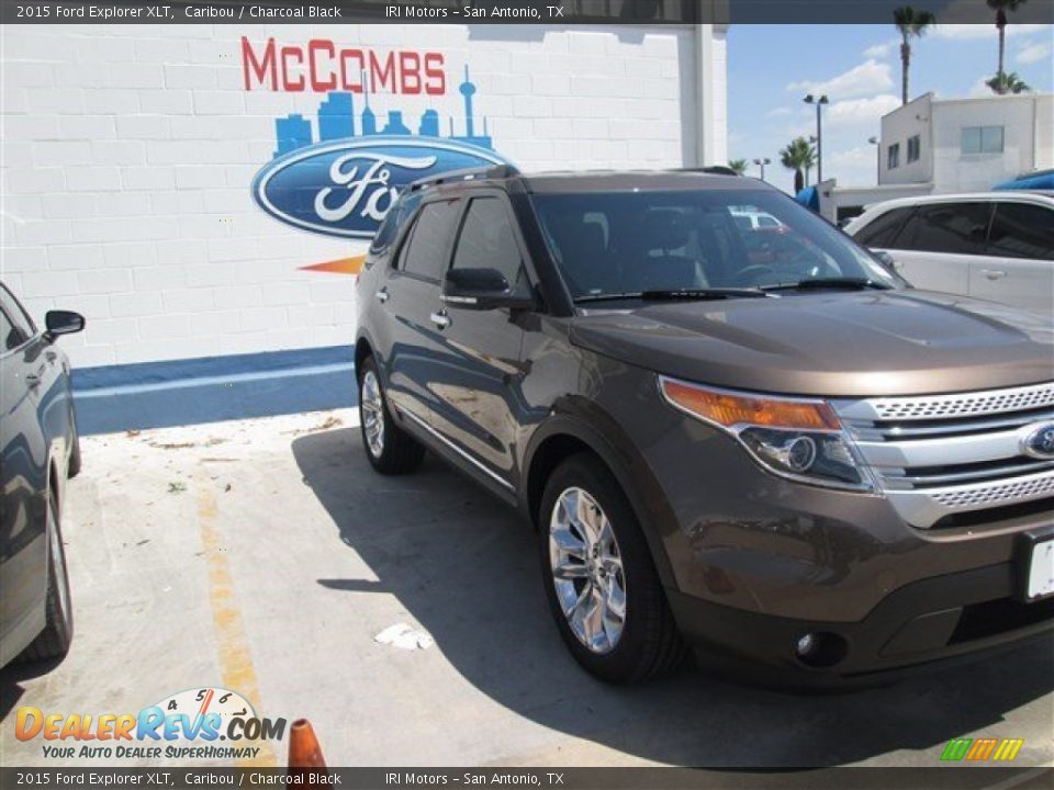 2015 Ford Explorer XLT Caribou / Charcoal Black Photo #4