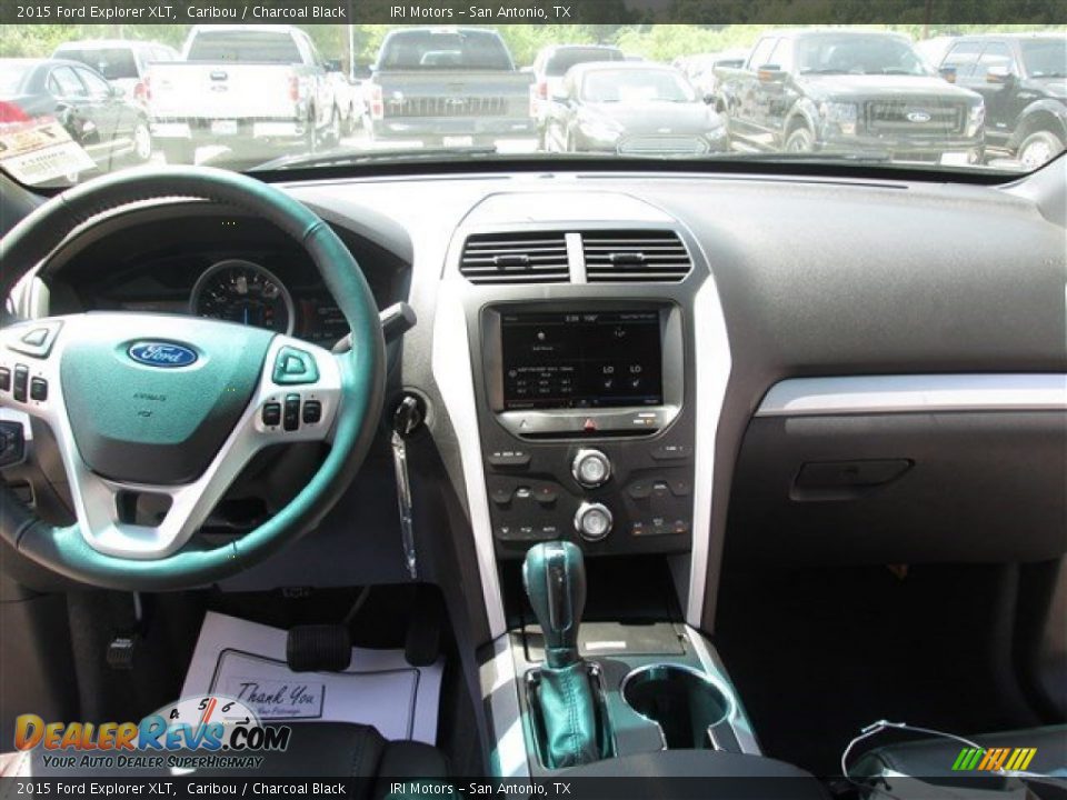 2015 Ford Explorer XLT Caribou / Charcoal Black Photo #9