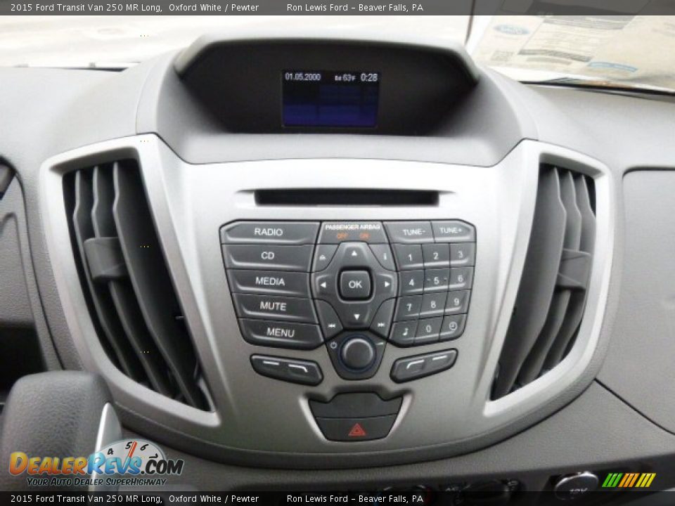 Controls of 2015 Ford Transit Van 250 MR Long Photo #16