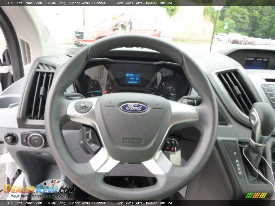 2015 Ford Transit Van 250 MR Long Steering Wheel Photo #19