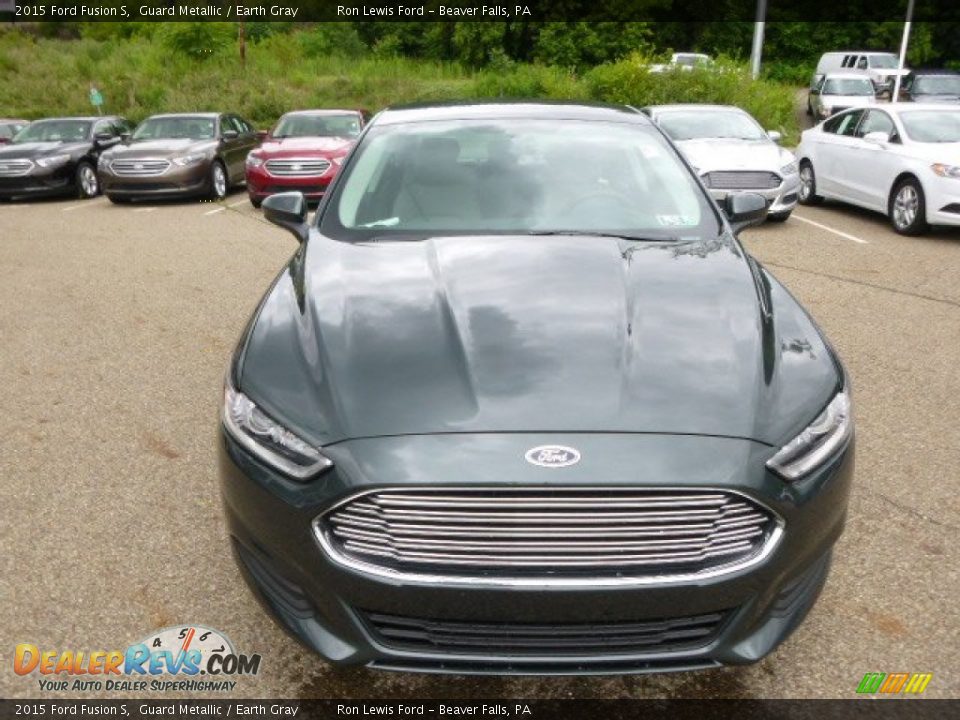 2015 Ford Fusion S Guard Metallic / Earth Gray Photo #3