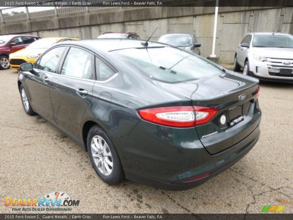 2015 Ford Fusion S Guard Metallic / Earth Gray Photo #6