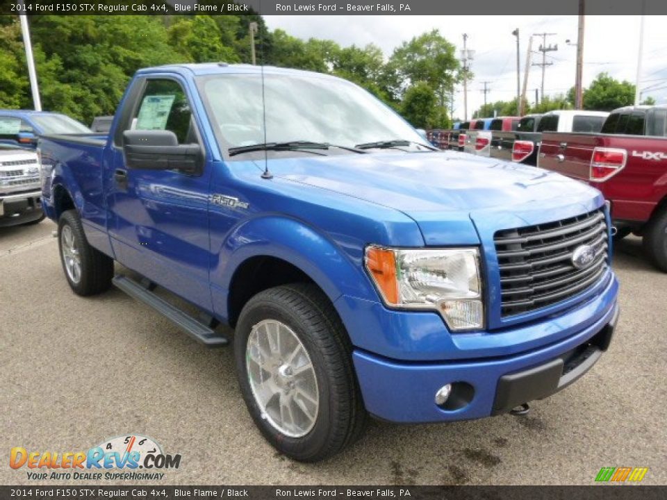 Front 3/4 View of 2014 Ford F150 STX Regular Cab 4x4 Photo #2