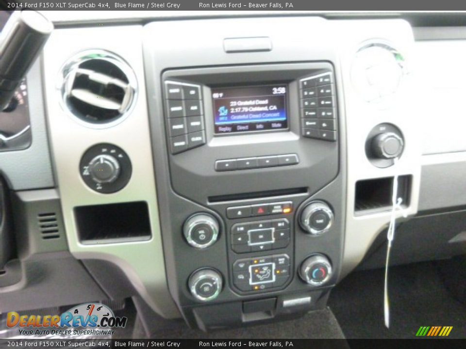 2014 Ford F150 XLT SuperCab 4x4 Blue Flame / Steel Grey Photo #16