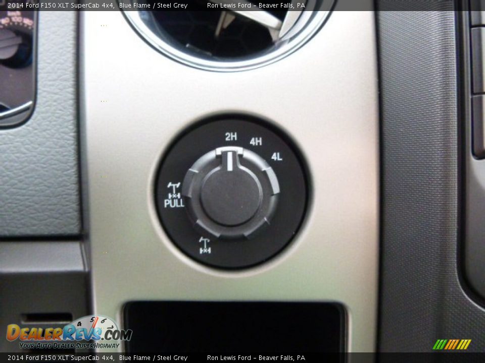 2014 Ford F150 XLT SuperCab 4x4 Blue Flame / Steel Grey Photo #17