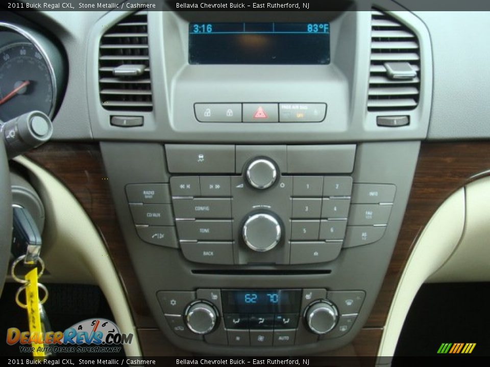 2011 Buick Regal CXL Stone Metallic / Cashmere Photo #11