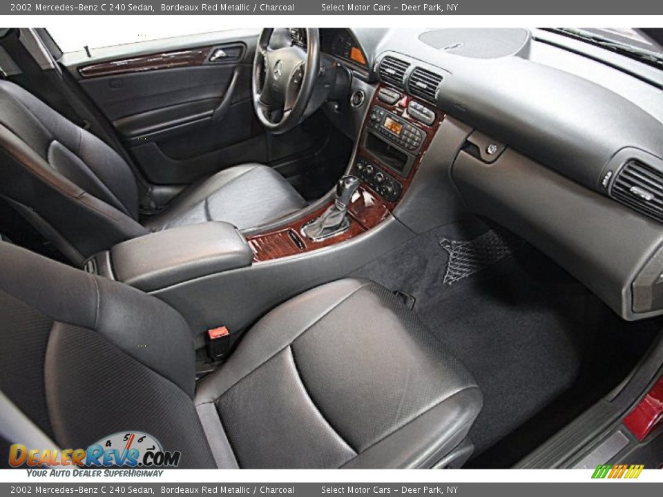 Front Seat of 2002 Mercedes-Benz C 240 Sedan Photo #9
