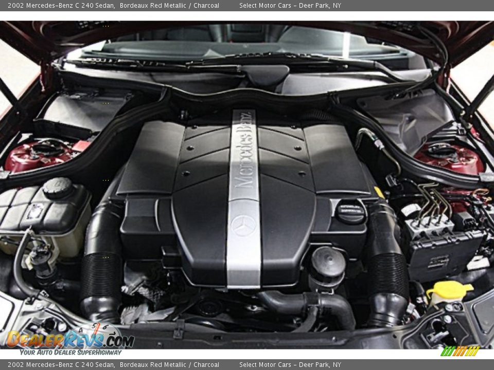 2002 Mercedes-Benz C 240 Sedan 2.6 Liter SOHC 18-Valve V6 Engine Photo #11