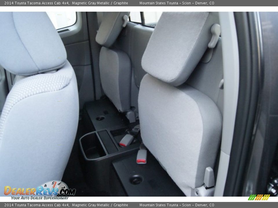2014 Toyota Tacoma Access Cab 4x4 Magnetic Gray Metallic / Graphite Photo #7