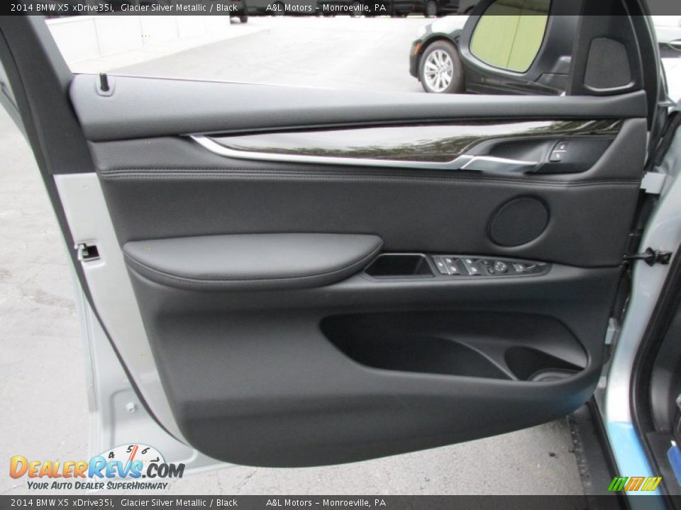 2014 BMW X5 xDrive35i Glacier Silver Metallic / Black Photo #10