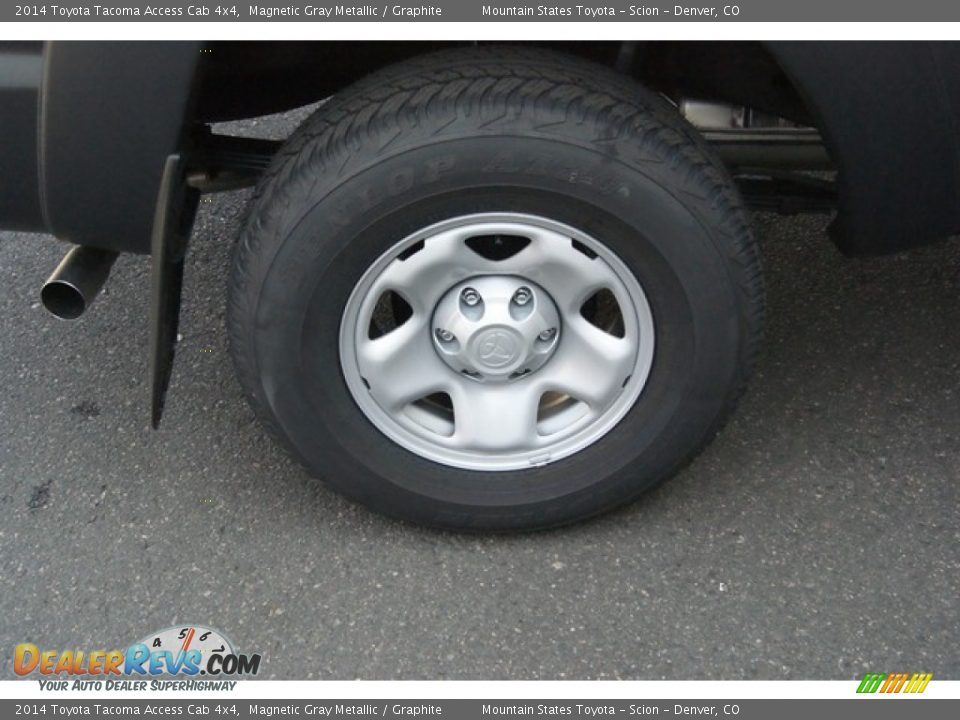 2014 Toyota Tacoma Access Cab 4x4 Magnetic Gray Metallic / Graphite Photo #10