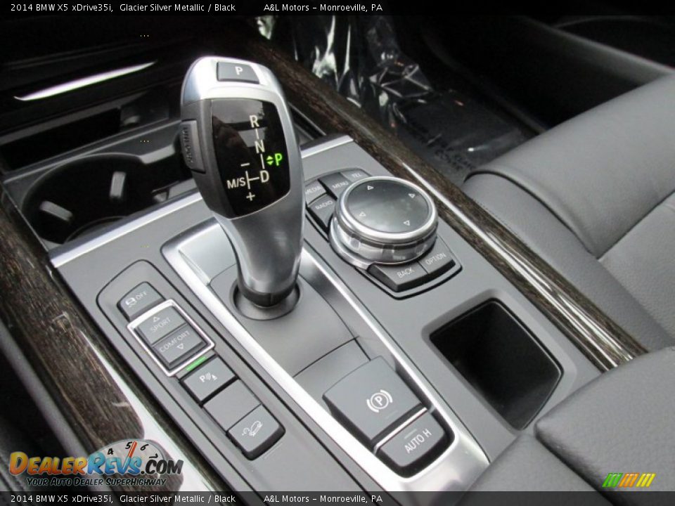 2014 BMW X5 xDrive35i Glacier Silver Metallic / Black Photo #16