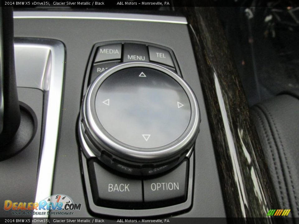 2014 BMW X5 xDrive35i Glacier Silver Metallic / Black Photo #17