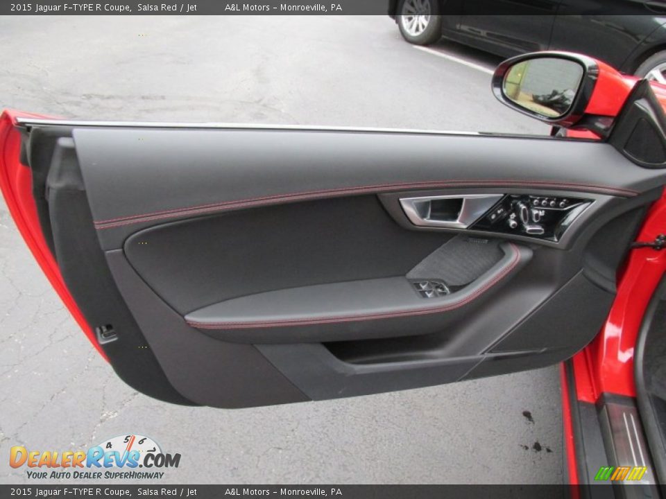 Door Panel of 2015 Jaguar F-TYPE R Coupe Photo #10