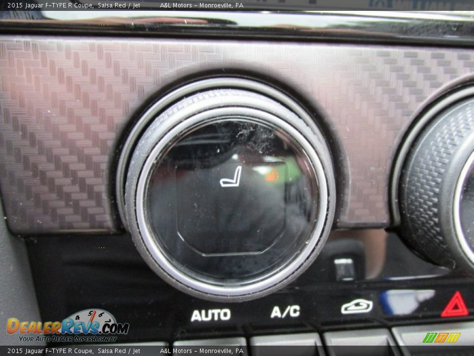 Controls of 2015 Jaguar F-TYPE R Coupe Photo #18