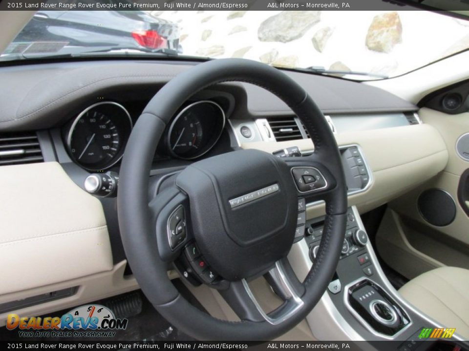 2015 Land Rover Range Rover Evoque Pure Premium Steering Wheel Photo #14