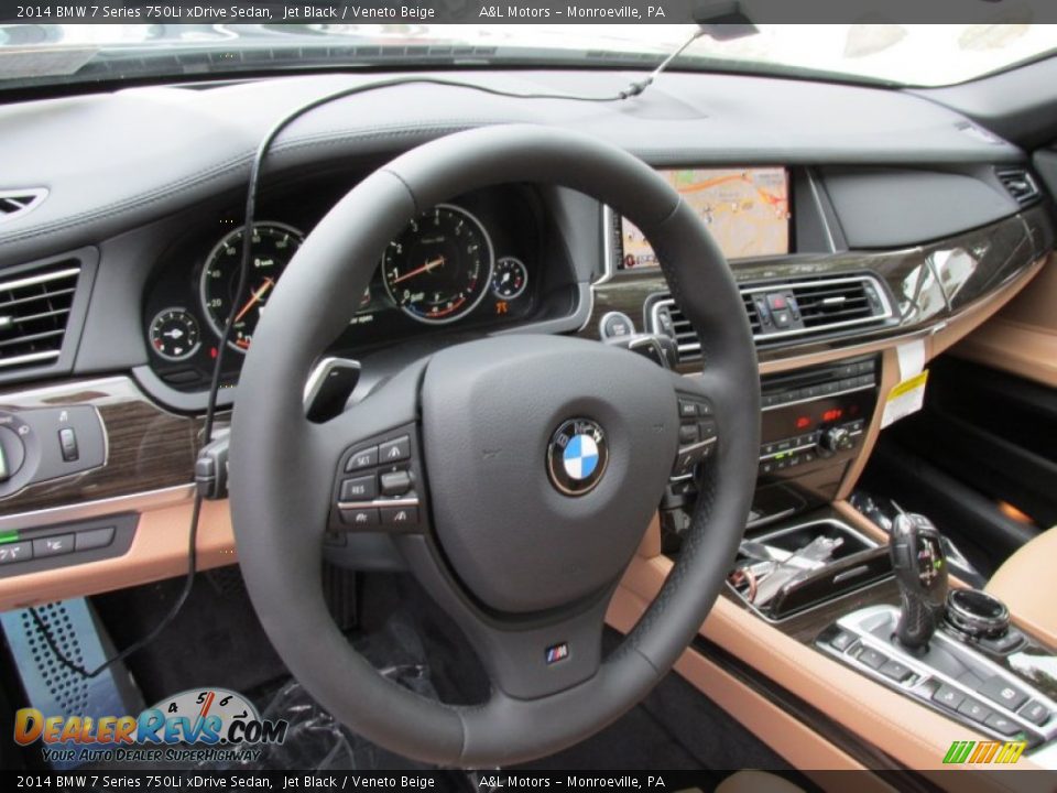 Dashboard of 2014 BMW 7 Series 750Li xDrive Sedan Photo #14