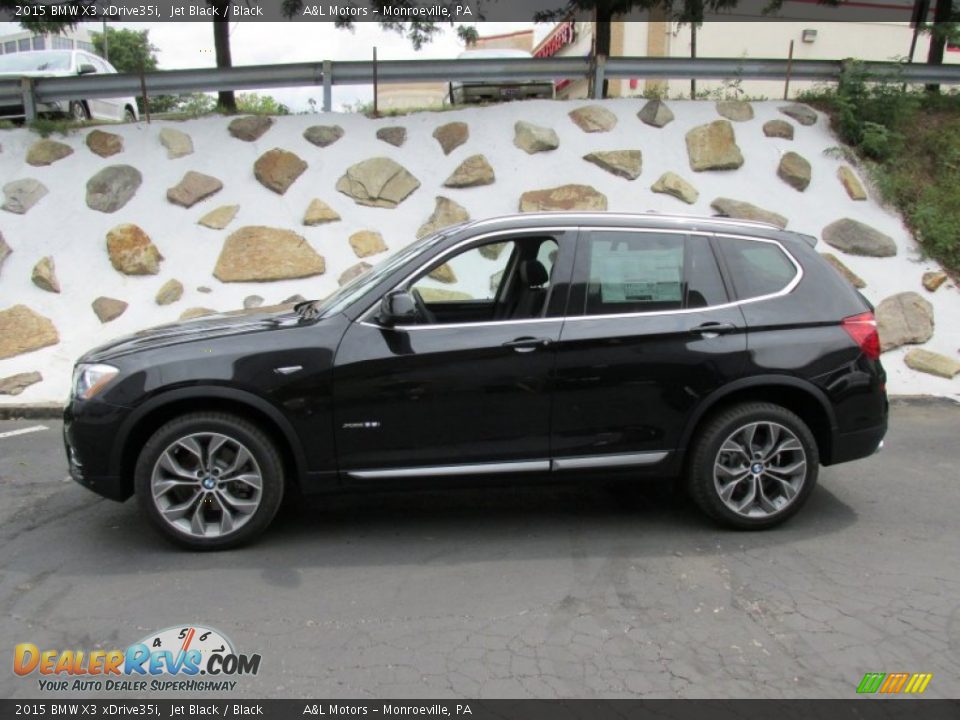 Jet Black 2015 BMW X3 xDrive35i Photo #2