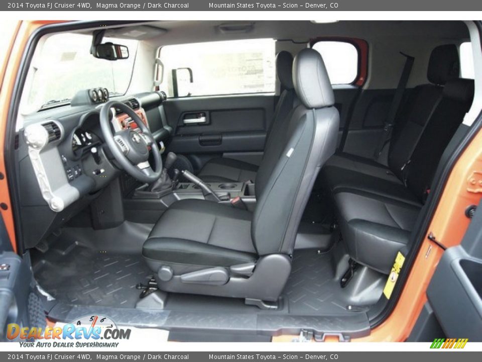 Dark Charcoal Interior - 2014 Toyota FJ Cruiser 4WD Photo #8