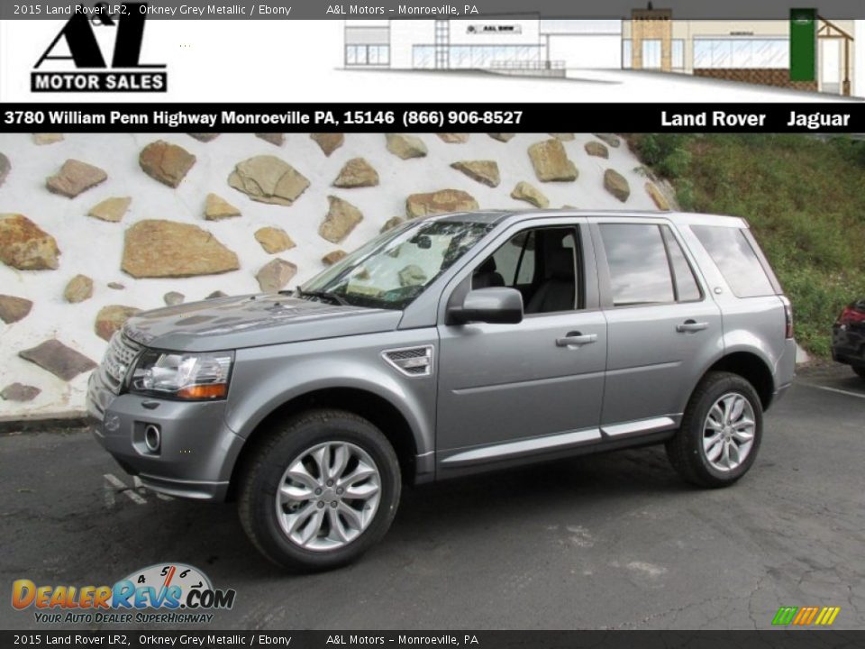 2015 Land Rover LR2 Orkney Grey Metallic / Ebony Photo #1