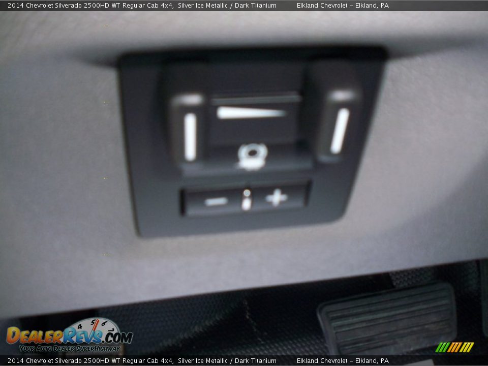2014 Chevrolet Silverado 2500HD WT Regular Cab 4x4 Silver Ice Metallic / Dark Titanium Photo #20