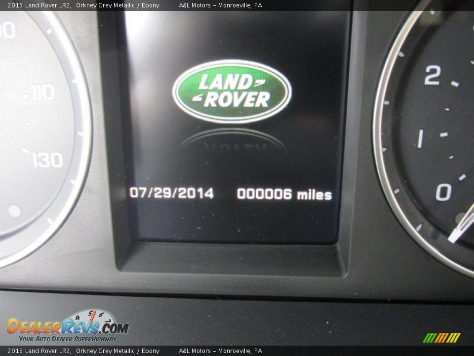 2015 Land Rover LR2 Orkney Grey Metallic / Ebony Photo #20